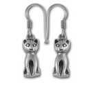 Kitty Earrings in Sterling Silver