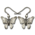 Butterfly Earrings in Sterling Silver