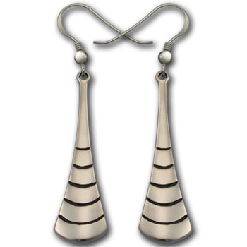 Graceful Earrings in Sterling Silver