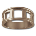 Hip to be Square Ring in 14k Gold