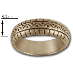 Band Ring in 14k Gold