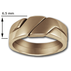 Puzzle Ring (Sm) in 14k Gold