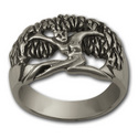 Tree Goddess Ring in Sterling Silver