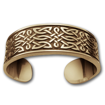 Celtic Men's Bracelet (Heavy) in 14K Gold