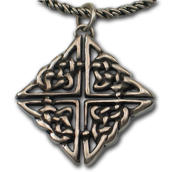 Celtic Knot Pendant in Sterling Silver