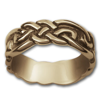 Eternity Knot Ring in 14k Gold