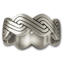 Celtic Weave Ring in Sterling Silver
