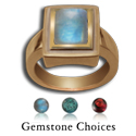 Gemstone Ring in 14k Gold