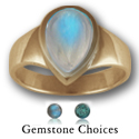 Gemstone Ring in 14k Gold