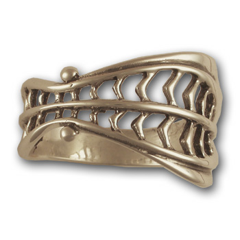 Gaudi Ring in 14k Gold