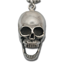 Skull Pendant in .925 Sterling Silver