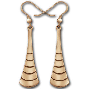 Graceful Earrings in 14k Gold