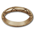 Criss Cross Ring in 14k Gold
