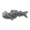 "Catfish" Pin in Sterling Silver