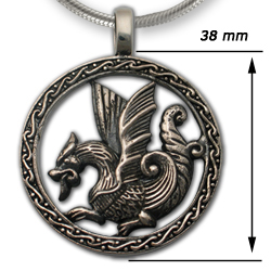 Sea Dragon in Sterling Silver