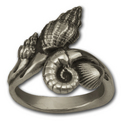Sea Shell Ring in Sterling Silver