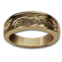 Wave Ring in 14k Gold