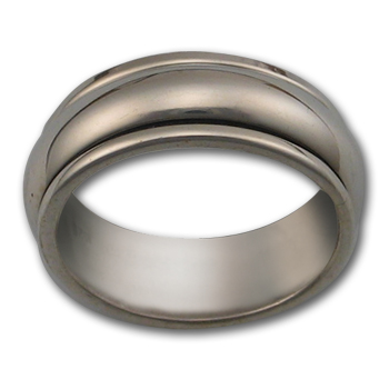 Spinning Ring in Sterling Silver