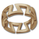 Yurok Ring in 14k Gold