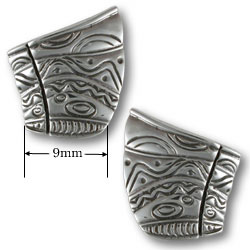Gaudi Earrings in Sterling Silver