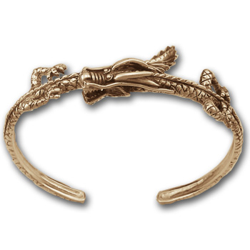 Dragon Bracelet in 14K Gold