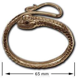Snake Bracelet in 14K Gold
